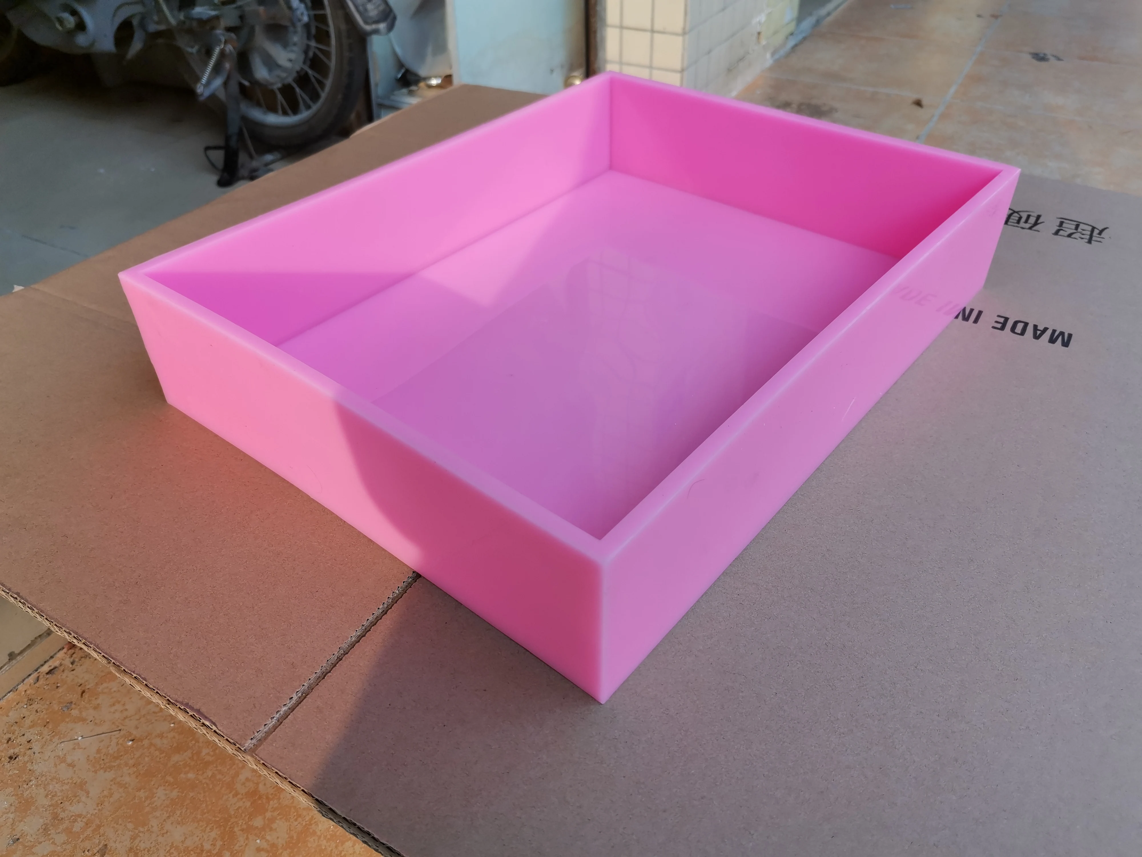 Ready Silicone Liner Custom Silicone Soap Molds Silicone Slab in Stock for Natural CP Soap Making