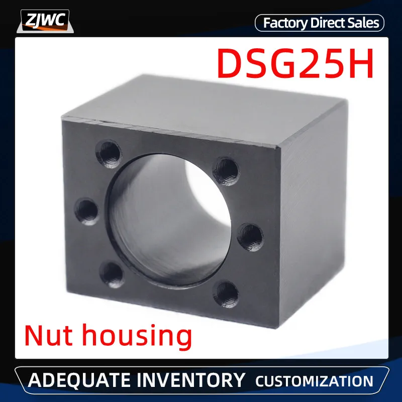 28mm DSG16H Halterung CNC-Teile RM1605 Kugelumlaufspindel Aluminium-Muttergehäuse Halterung Passend für SFU1610/SFU1604/SFU1605 – Detail 22
