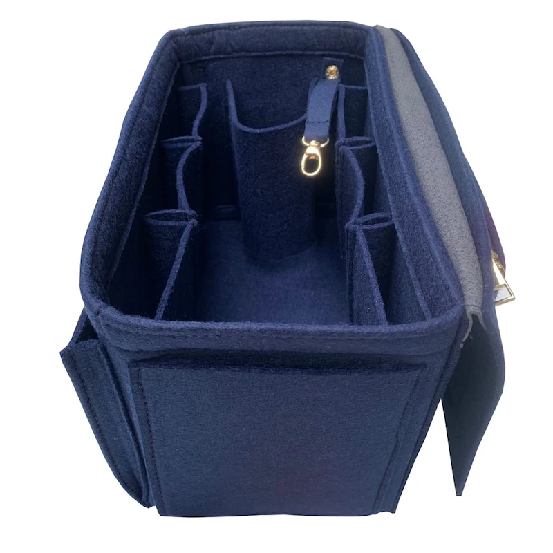 Bolso de mano para Onthego MM GM, organizador, delineador, Insert-3MM, fieltro Premium, hecho a mano, 20 colores