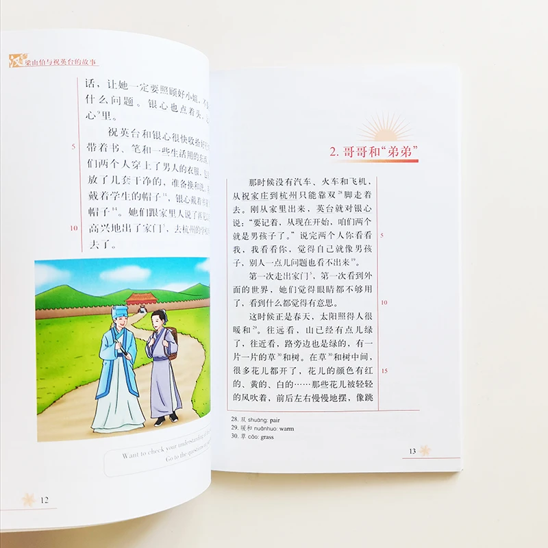 5 Books/Set Chinese Breeze Graded Reader Series  Level 3:750 Word Level Collection Chinese Reading Books