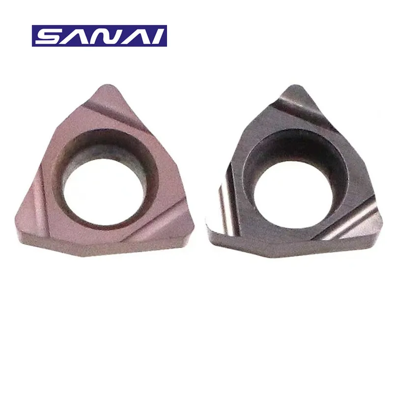 

SANAI CNC Carbide Insert WBGT060102 Lathe Turning Tool Insert for Boring Rod SWUBR06 Stainless Steel Metal Ceramic Machining