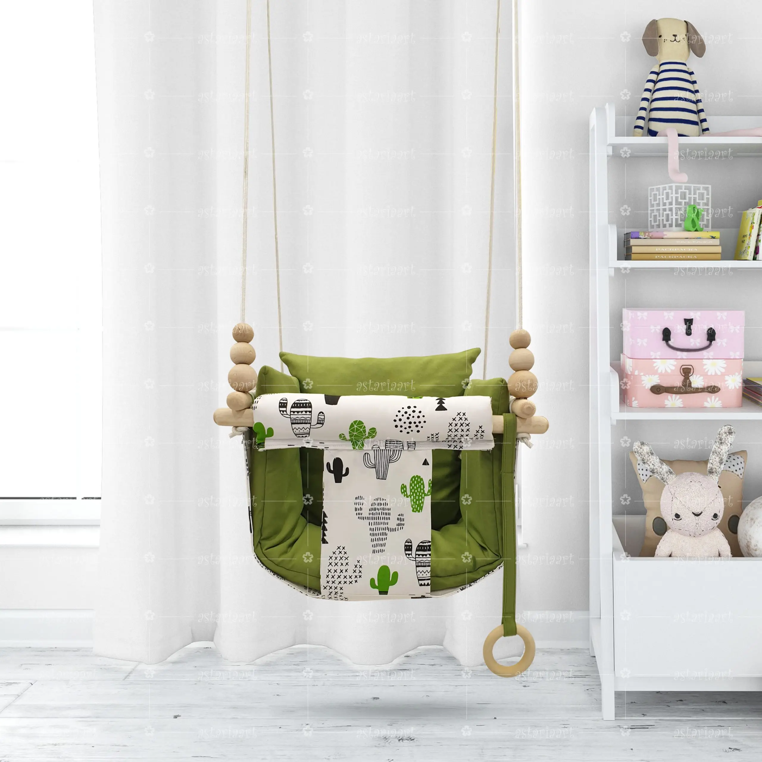 New Season Baby Swing Baby Hammock Hanging Chair Swing baby toys Child Rocking Canvas Seat Duck Fabric