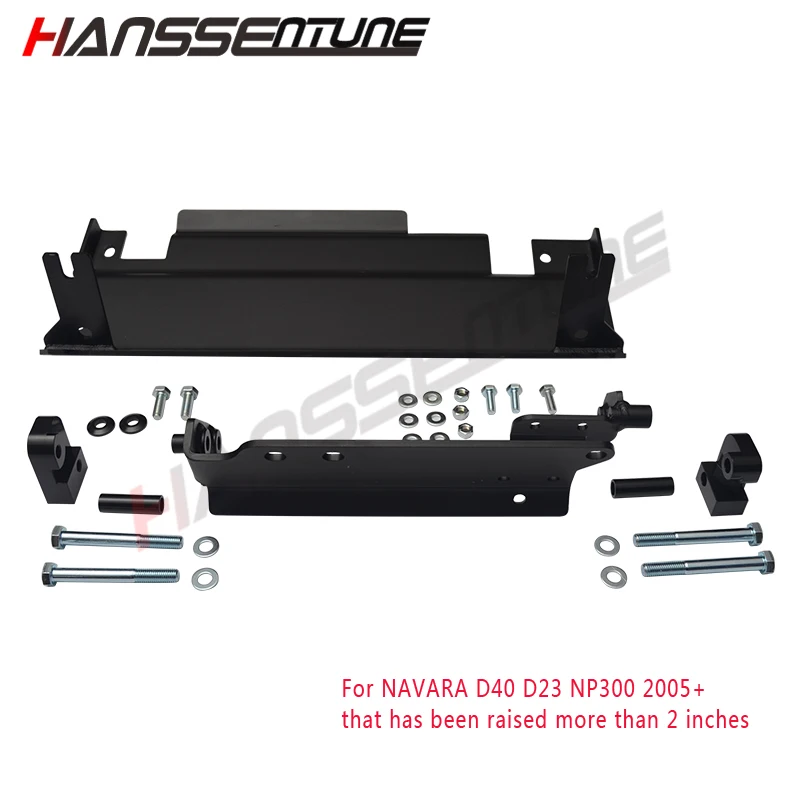 HANSSENTUNE 4WD car standard Diff Drop Kits  For  Right Drive Nissan Navara D40 D23 NP300 2005+