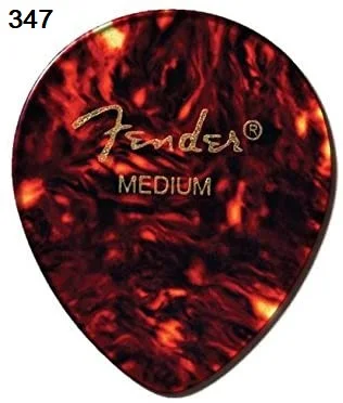 FDR 346/347/354/358/451/551 Shape Classic Celluloid Guitar Pick - Tortoise Shell, Sell by 1 piece