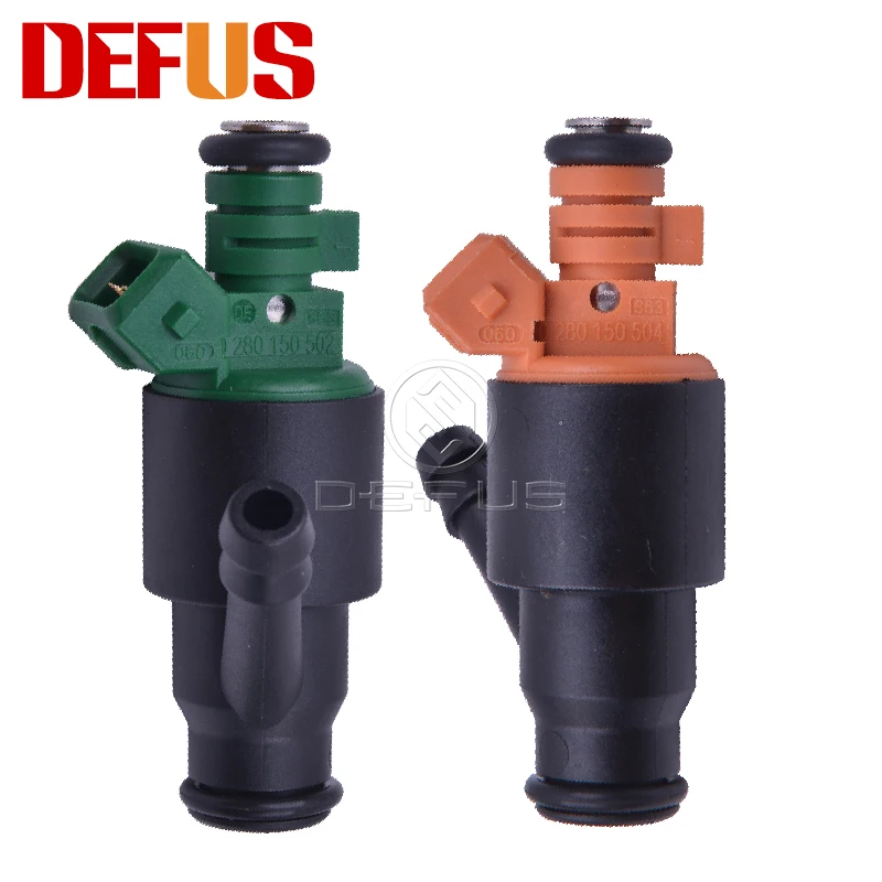 2X 0280150502 0280150504 Fuel Injector For Kia Sportage 4cyl 2.0L 95-02 OK01D13250 FJ384 M690 Nozzle New Arrivval