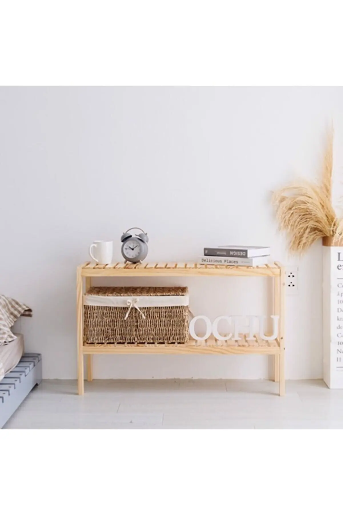 Commode meubles en bois Table de chevet articles ménagers décoration de bonne qualité et pratique Portable robuste chambre d'enfants