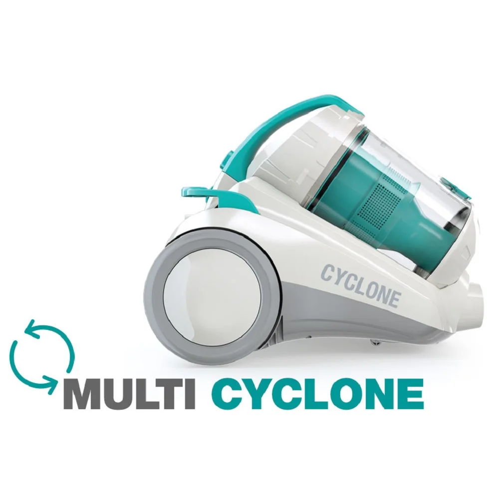 Multi Cyclonic Vacuum Cleaner Electric Vertical Hand Held Manual Bagless  Cyclone Dust Collector 850 W 220-230 V AC/ 50/60 Hz