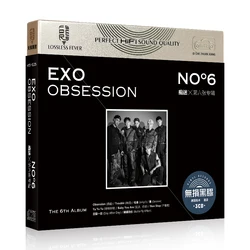 China 12cm HD-MASTERING Vinyl Records LP 3 CD Disc Set China South Korea Pop Music Singer Team EXO 54 Songs Collection