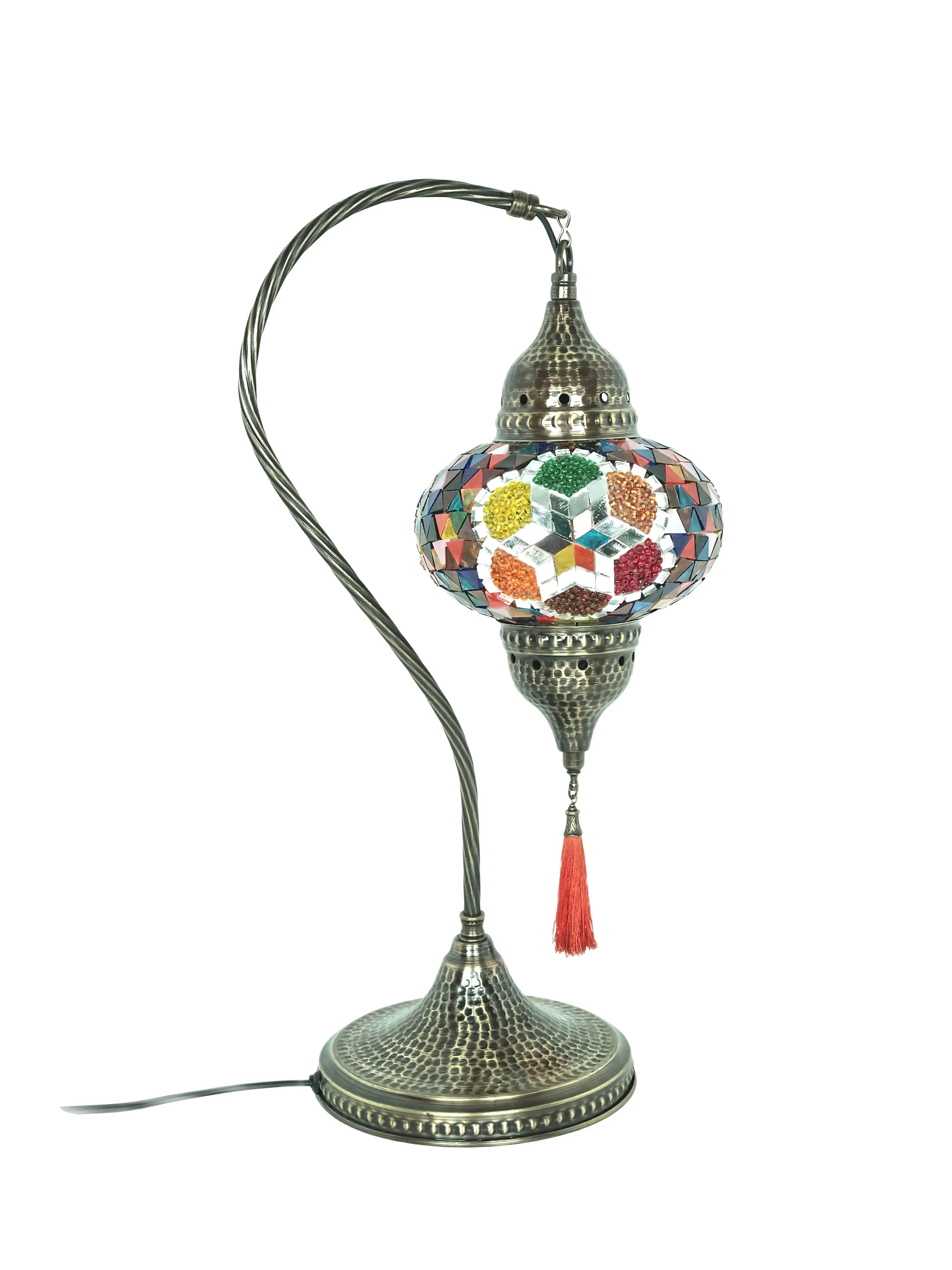 NEW DESIGN-Turkish mosaic bedside table lamp.