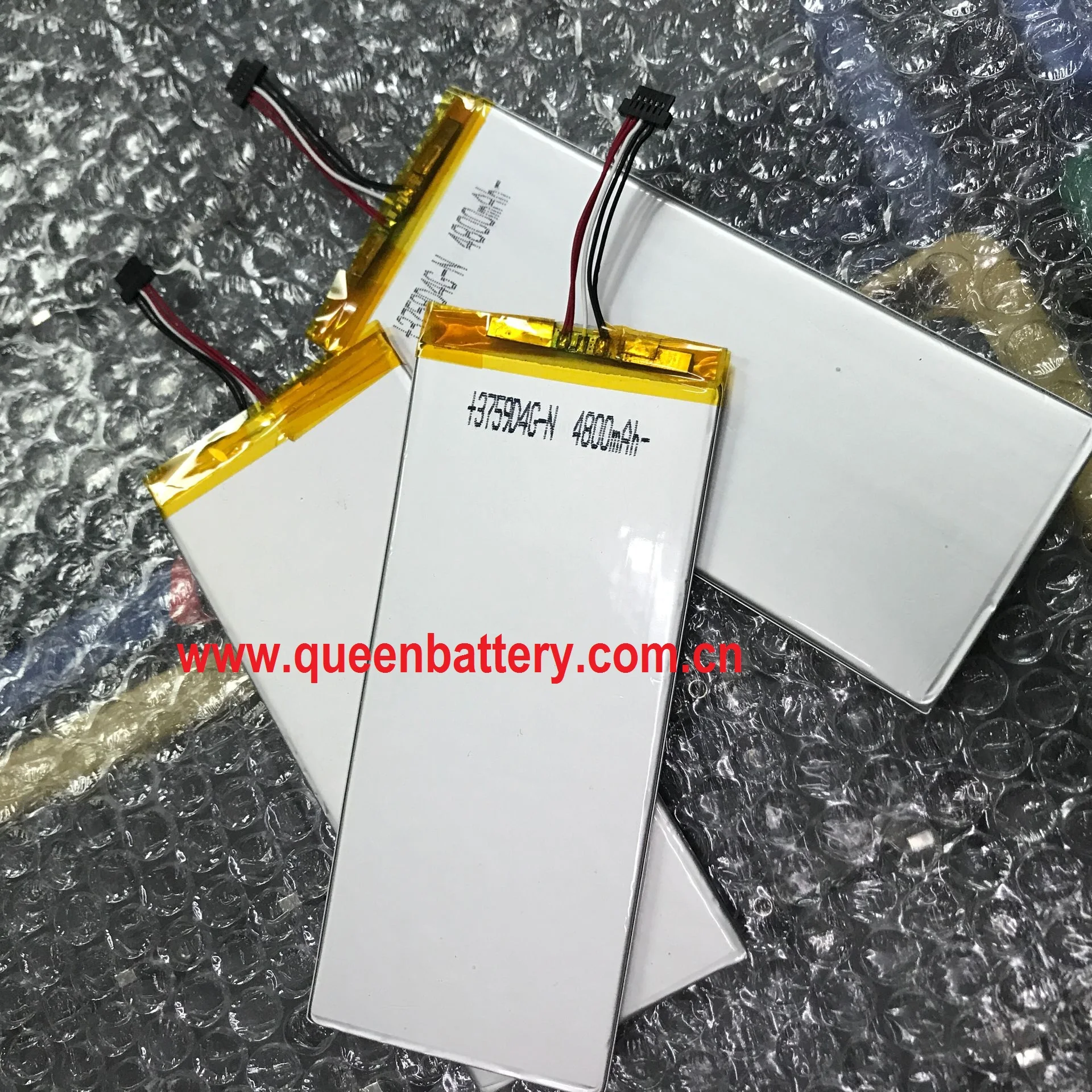 3.7V LI-PO TABLET BATTERY PACK 375904 4800mAh 1S1P RECHARGEABLE LI-POLYMER BATTERY CELL