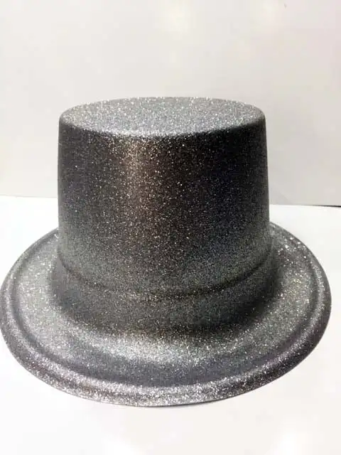 Christmas Silvery Party Hat Silver Color 441252544