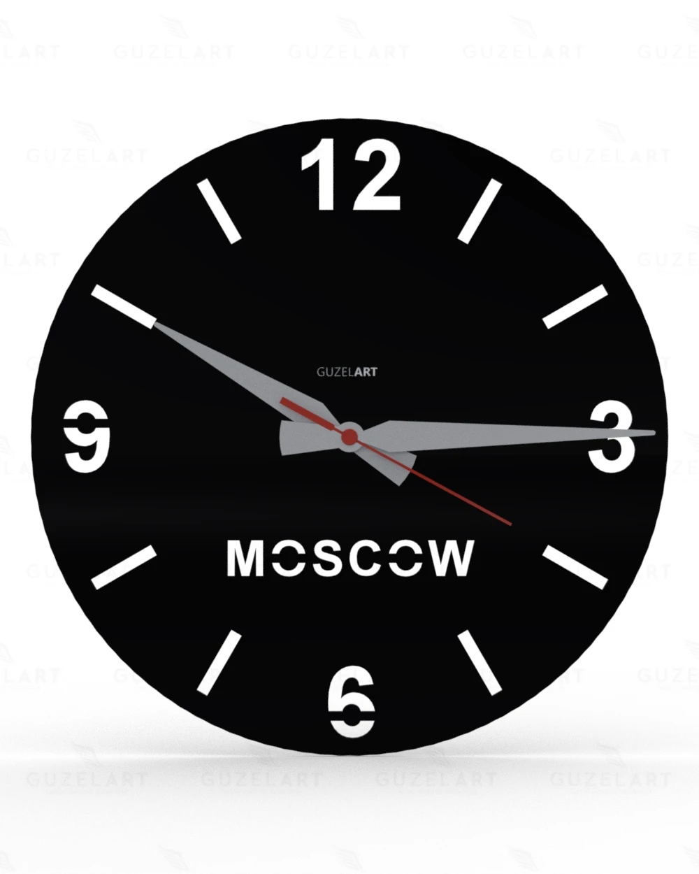 Jam Dinding GuzelArt Moscow, Jam Dinding Moscow, Jam Dinding Bertema Moscow, Jam Dinding Kota Moscow, Jam Dinding Ruang Tamu