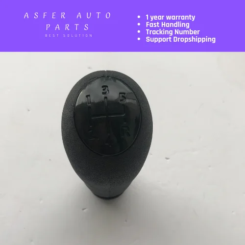 Renault MEGANE 2 CLIO 3 KANGO 3 Gear Shift Knob Black 1PC long black High Quality Reasonable Price Car accessory 8200079113