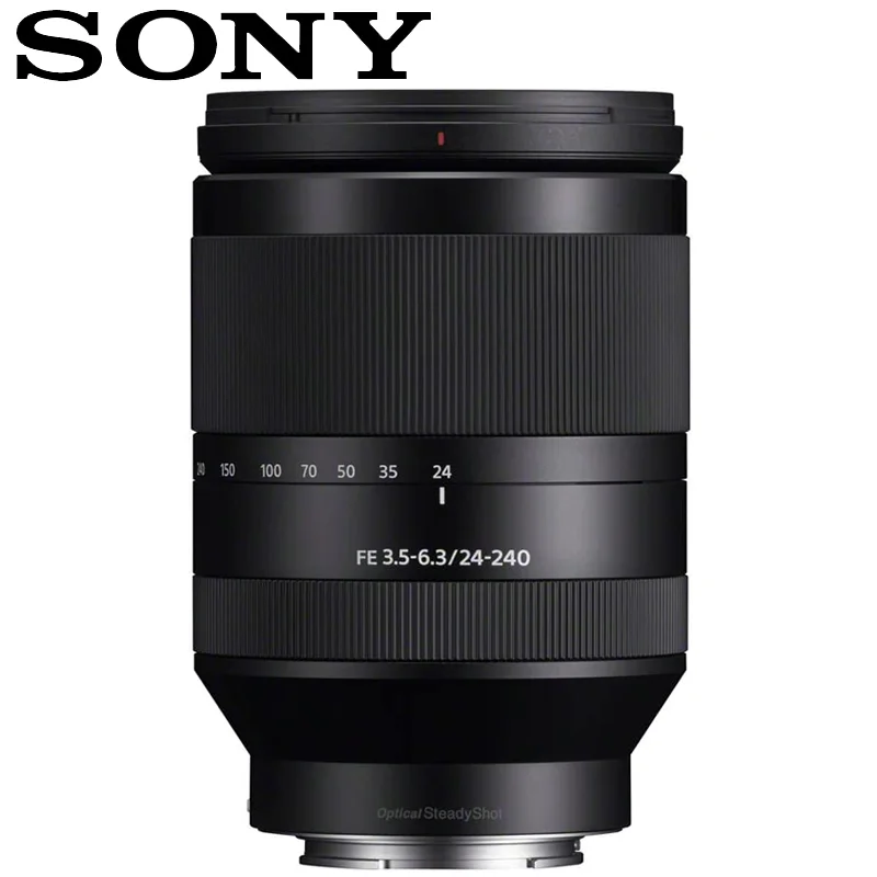 Sony 24-240mm F3.5-6.3 OSS Standard Zoom Lens Large Aperture Mirrorless Camera Lens For A6000 A6300 A6400 A7 III SEL24240