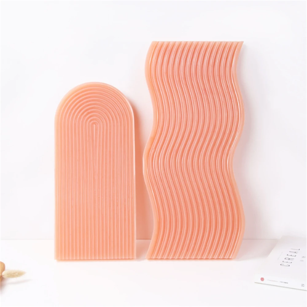 

3D Handmade Oval Coaster Candle Mold Silicone Jewelry Storage Holder Tray Make Tool Mould Moule Bougie Wax Silicona Velas Forma