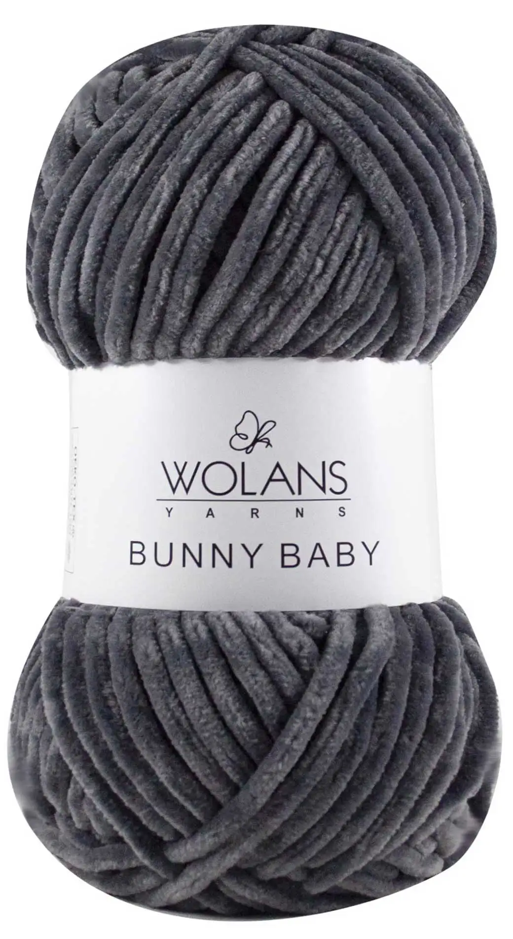 WOLANS BUNNY BABY Knitting Crochet Yarn 100g Super Soft Bulky Thick Plush Velvet Chunky Chenille Dolphin Wool Blanket Amigurumi