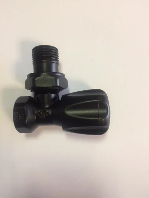 Digisu Zwarte Radiator Kleppen-2 Stuks