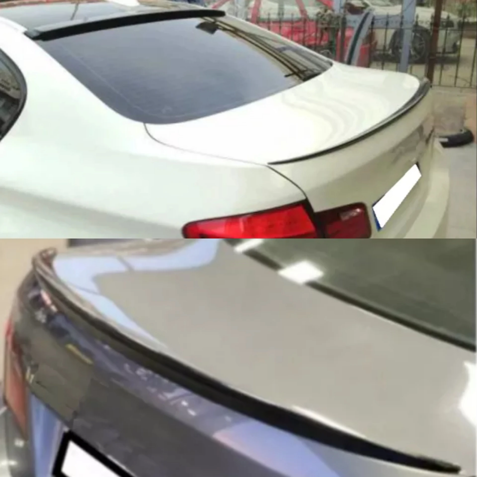 Rear Spoiler For BMW F10 5 Series 2010 - 2016 Car Accessories Plastic Apron Glossy Black Trunk Wing Sports Tuning