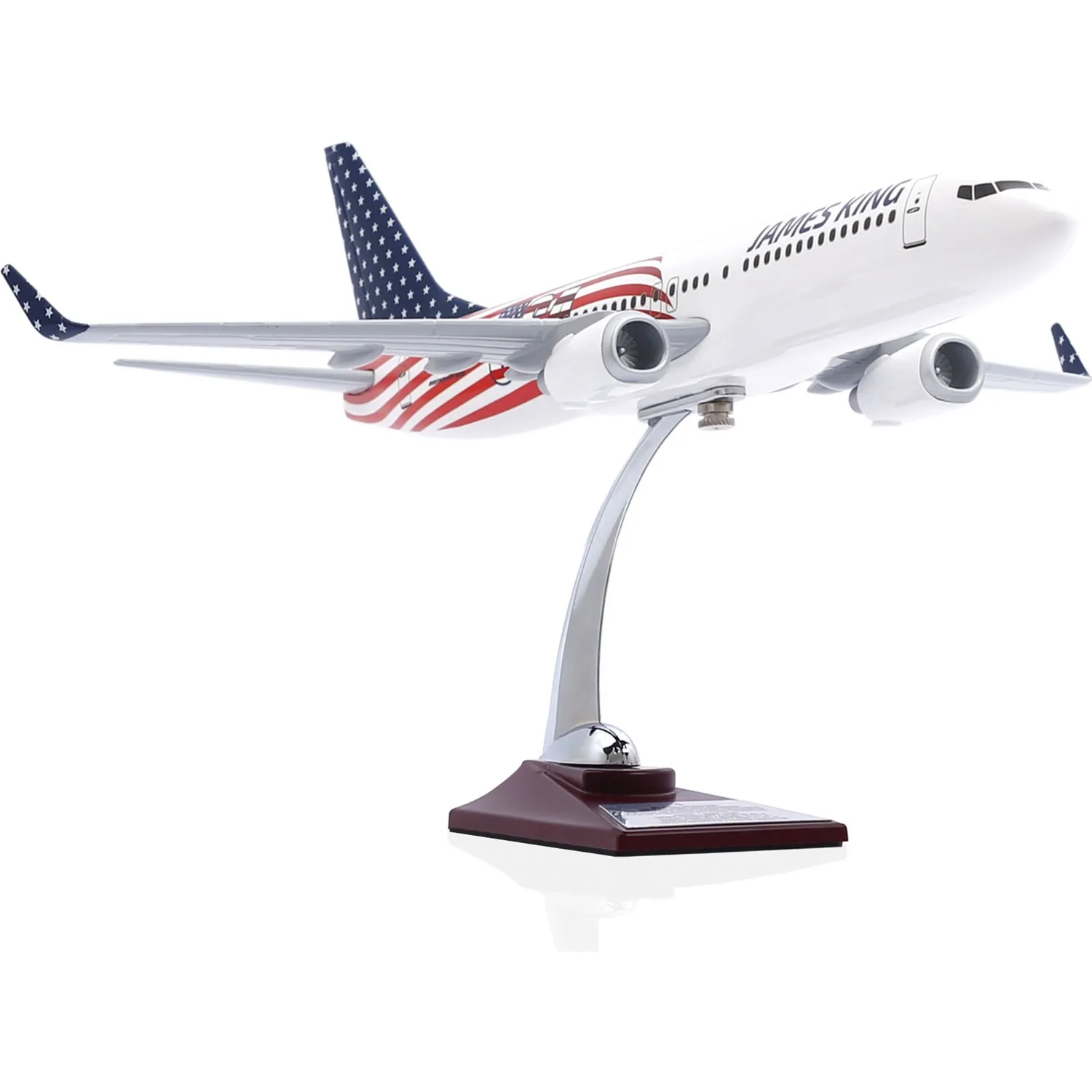 

TURKISH AIRLINES 1:100 Boeing 737-800 USA Design Plane Model Gift for Aviation Enthusiasts, Collector's Gift