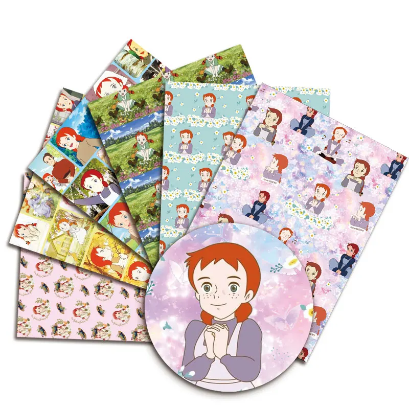 

Cartoon girl DIY handmade sewing patchwork quilting baby dress home sheet 140cm printed sewing kids fabric