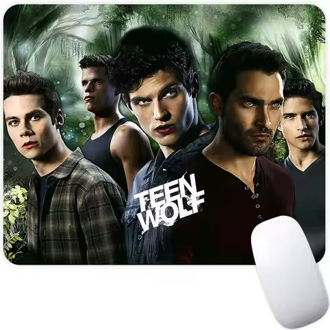 Teen Wolf Small Gaming Mouse Pad Computer Mousepad PC Gamer Mouse Mat XXL Laptop Mausepad Mouse Carpet Keyboard Mat Desk Pad