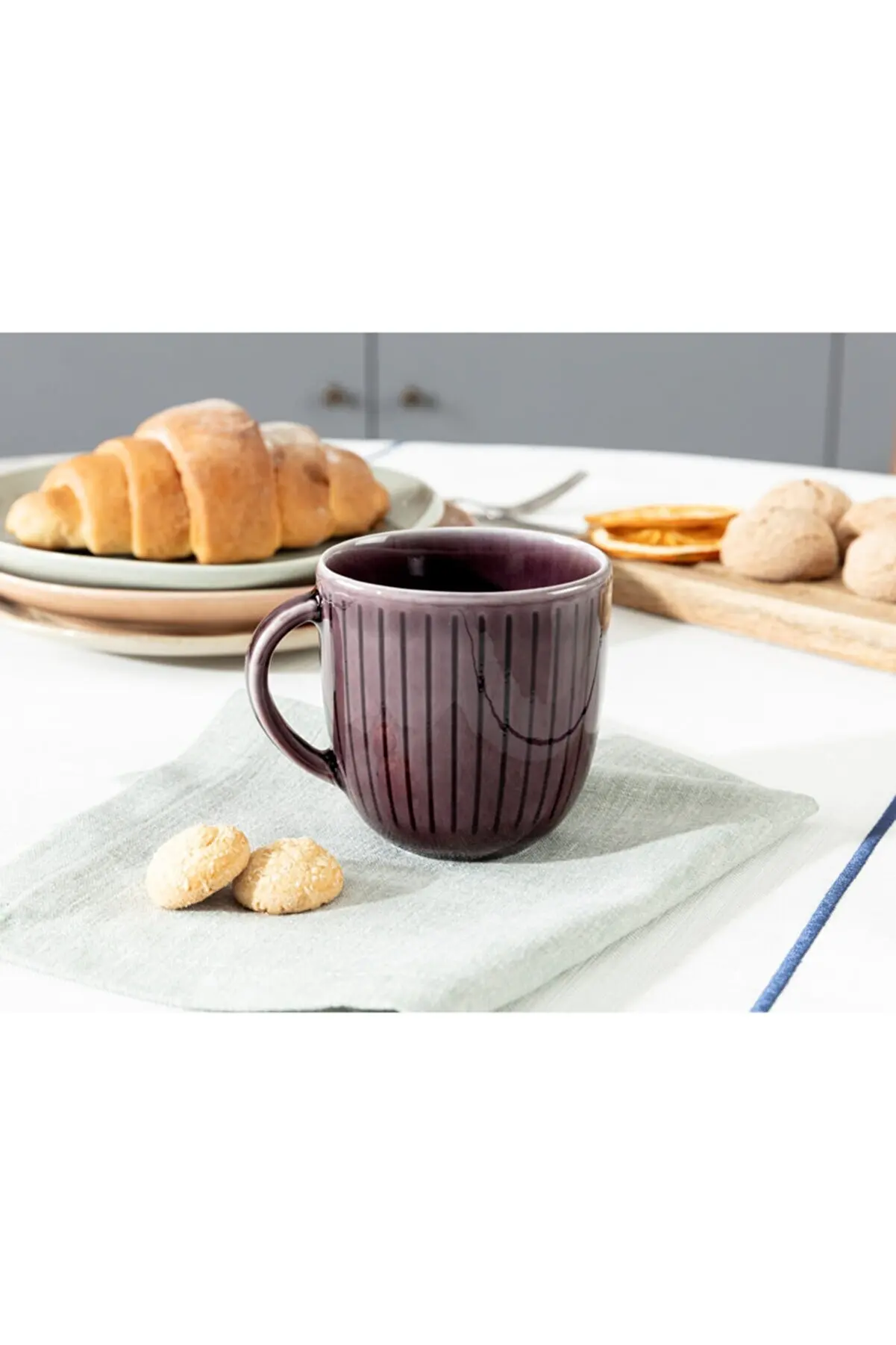 Porcelain Plum Modern Coffee Mug 250 ml For Tea Coffee Herbal Tea Juice Cups Mug for tea Tableware Kitchen for Cup Mugs