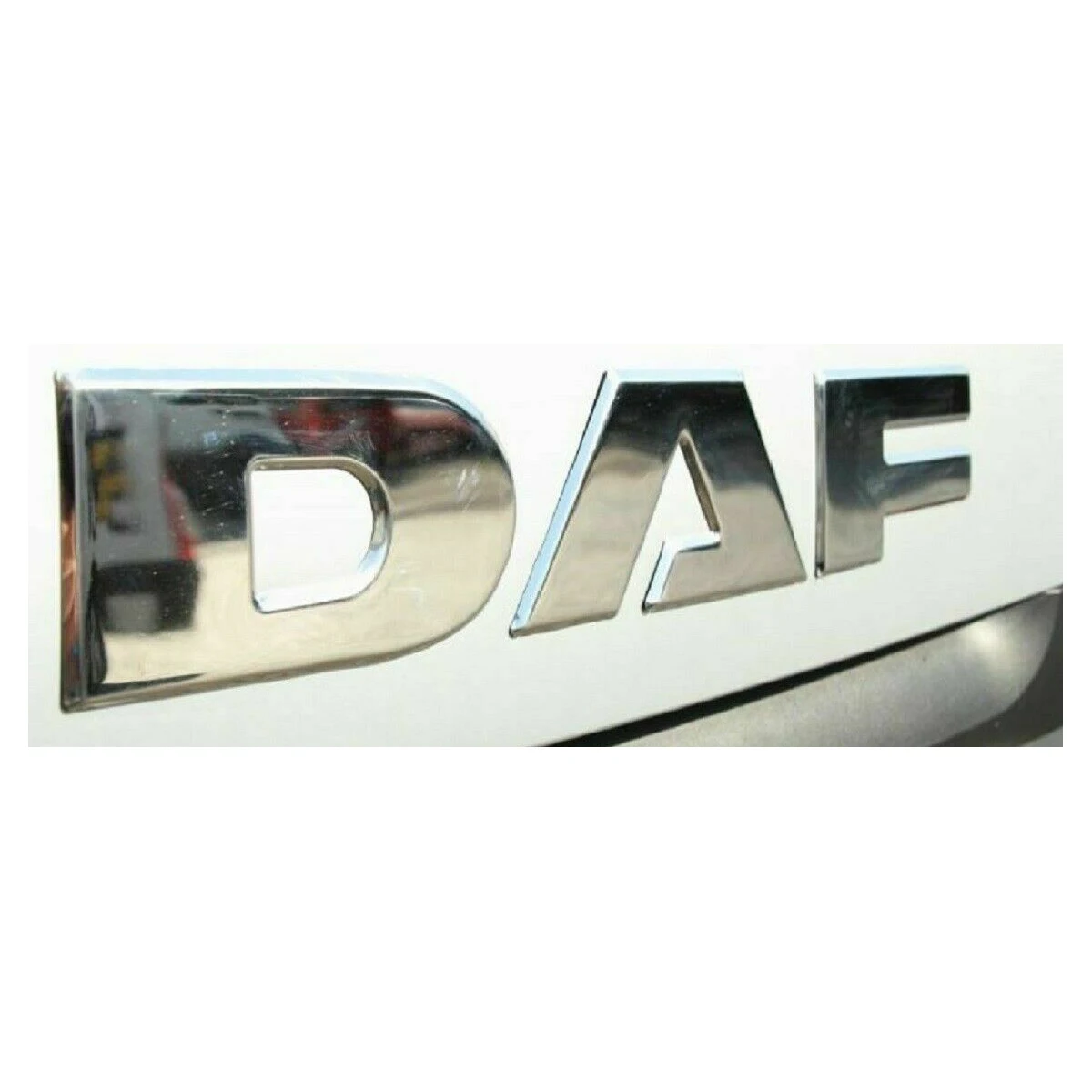 Daf XF 106 Compatible Front Lettering Chrome-WN Inox WND218