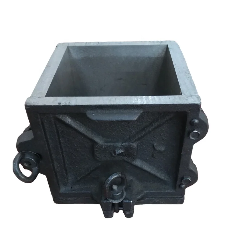 Cast Iron Four Parts Concrete Cube Mould 150mm For Compression Testing Machine