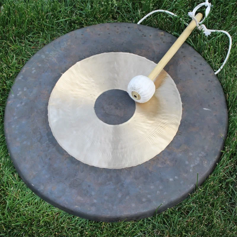 18inch/45cm Chinese Traditional Chau Gong Tam Tam Gong & Wood Mallet