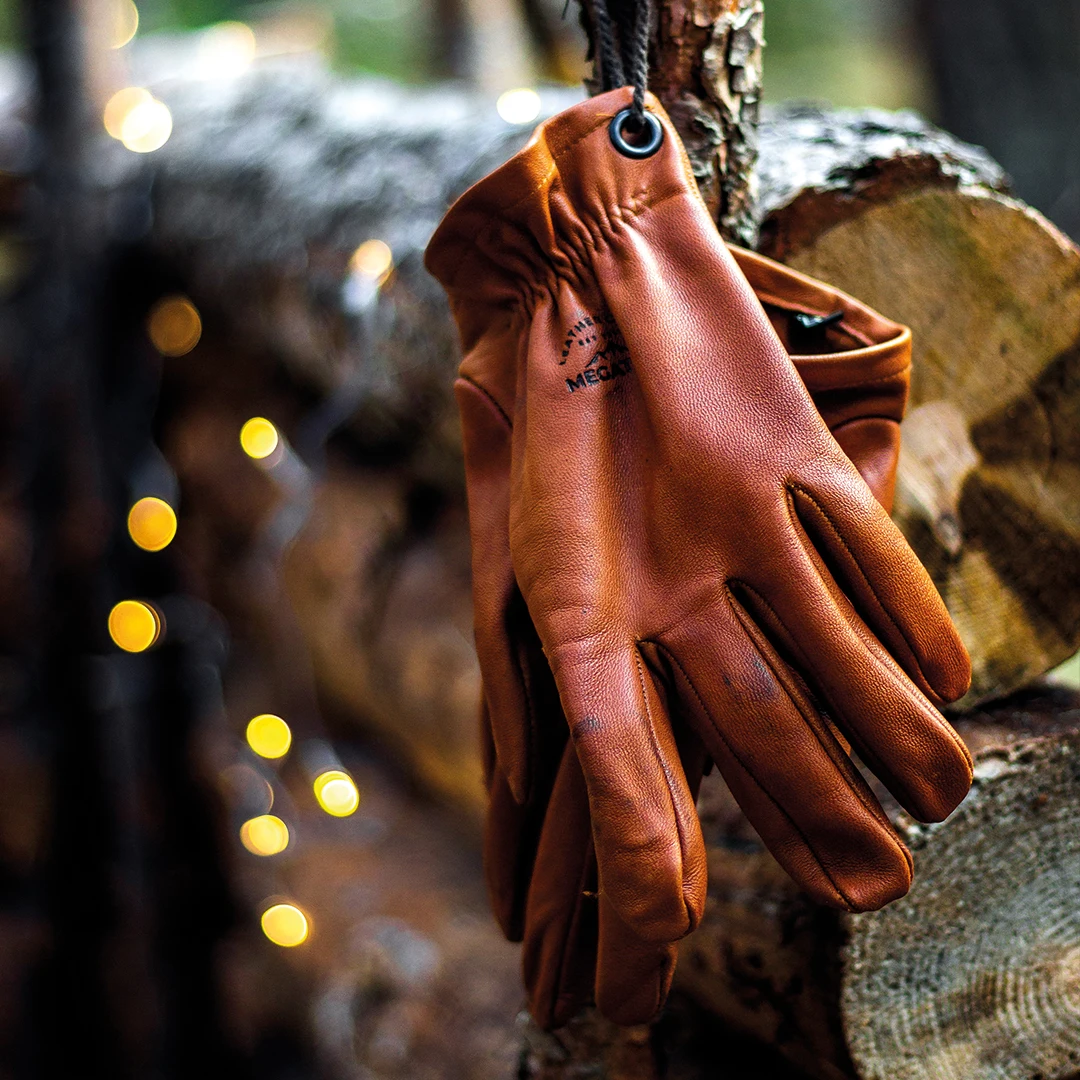 Bao Da Chính Hãng Găng Tay Da Cừu Nam Bushcraft Thu Đông Ấm Cắm Trại Nâu Taba Miễn Phí Vận Chuyển 2022 Viền Thổ Nhĩ Kỳ Thủ Công