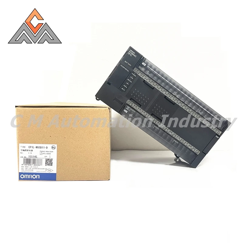 O mron Contrôleur Programmable De PLC CP1L-M20DT1-D CP1L-M14DT1-D CP1L-M10DT1-D CP1L-M30DT1-D CP1L-M40DT1-D CP1L-M60DT1-D