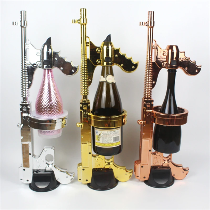 CHAMPAGNE SPRAY GUN BOTTLE PRESENTER BOTTLE GLORIFIER