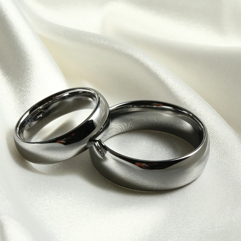 8mm Classic Tungsten Carbide Wedding Bands For Couple Engagement Rings Jewelry Accessories Gift For Party Aliança De Namoro