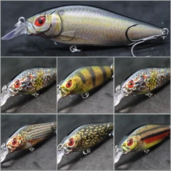 wLure Crankbait Fishing Lures 13g 9cm Medium Size Wobbler 1-2 Meter Depth Real Skin Technology Tight Floating HC735