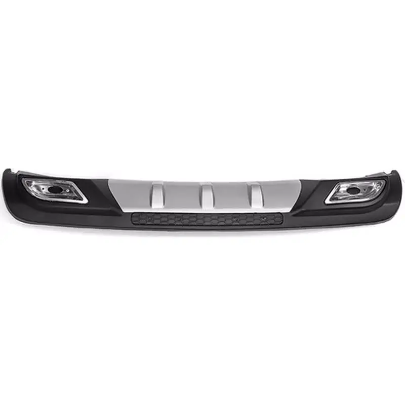 For Peugeot 208 Diffuser -universal spoiler stylish flap-auto styling modified Rear Bumper Attachment splitter car accessories
