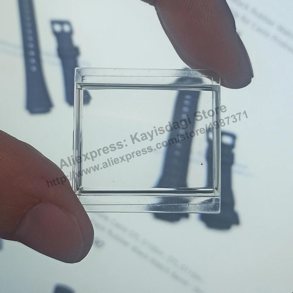 Plastic (Acrylic) Watch Glass Crystals Comp. For Seiko 6119-5000 , 6106-5000 , 6106-5009 , 6106-5440 case back number ref. image 3