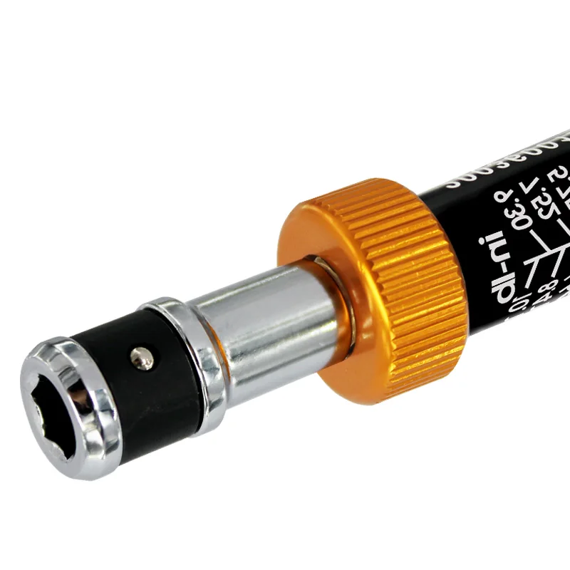 Preset Torque Screwdriver Adjustable Torque Wrench Screwdrivers 1/4 Inch Universal Hex Bit Holder Quick Release Design 0.1-1.0Nm