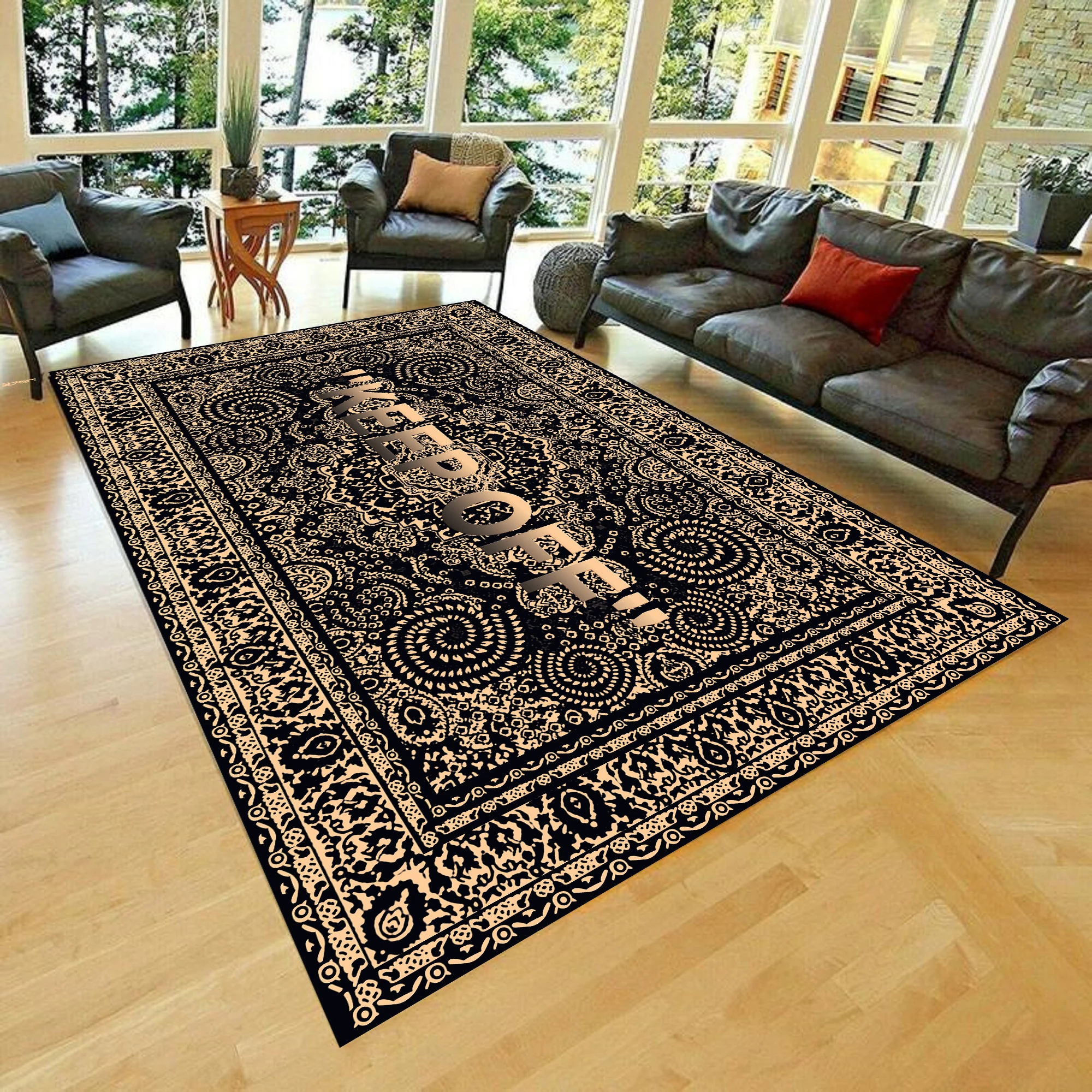 Rug,KEEP OFF Rug, Carpet,Rugs Living Room,Area Rug,Home Decor Rug,Non Slip Floor Carpet,Teppich,Floor Carpets,Tapis