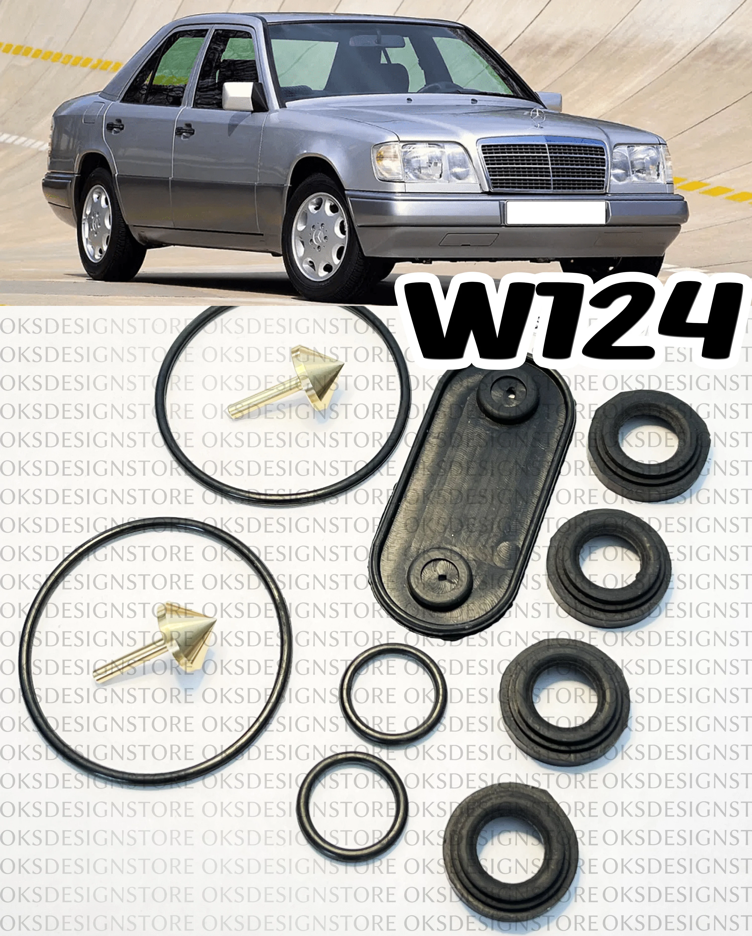 

For Mercedes-Benz Heater Valve Repair Kit W124 S124 C124 A124 0018307884-2208300-0018303884-0018303684