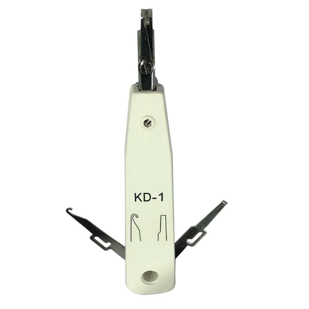 AMPCOM Krone Punch Down Tool, Krone multifunzione KD-1 tipo IDC/filo di rete Cat5e e strumenti di inserimento terminali a impatto telefonico