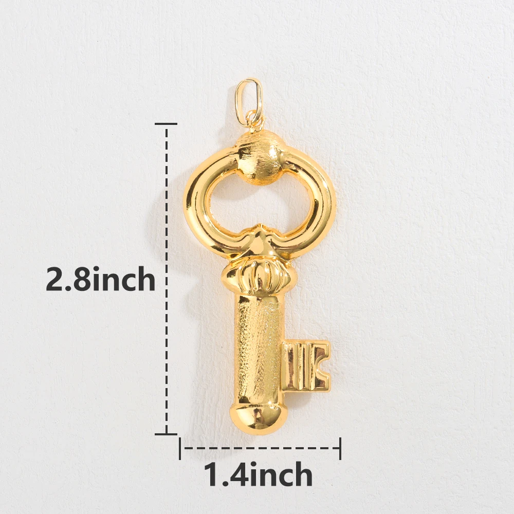 Beliebter Anhänger Afrika-Karte Halskette für Damen und Herren Vergoldet Großhandel Mode Stapelbarer Schmuck Tägliches Tragen Party-Geschenk – Detail 9