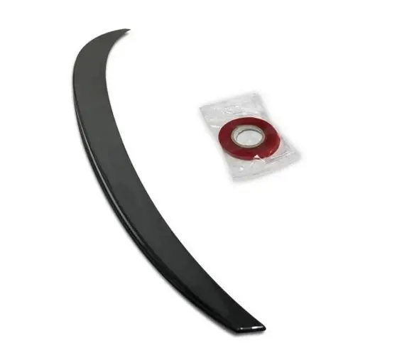 De Fibra Spoiler Audi A3 Sedan Spoiler Piano Blackb2013 2014 2015 2016 2017 2018 2019 asa traseira carro-styling auto acessório