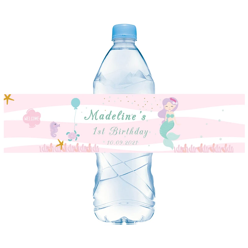 Botellas de agua personalizadas de sirena - Top Ventas Recomendado