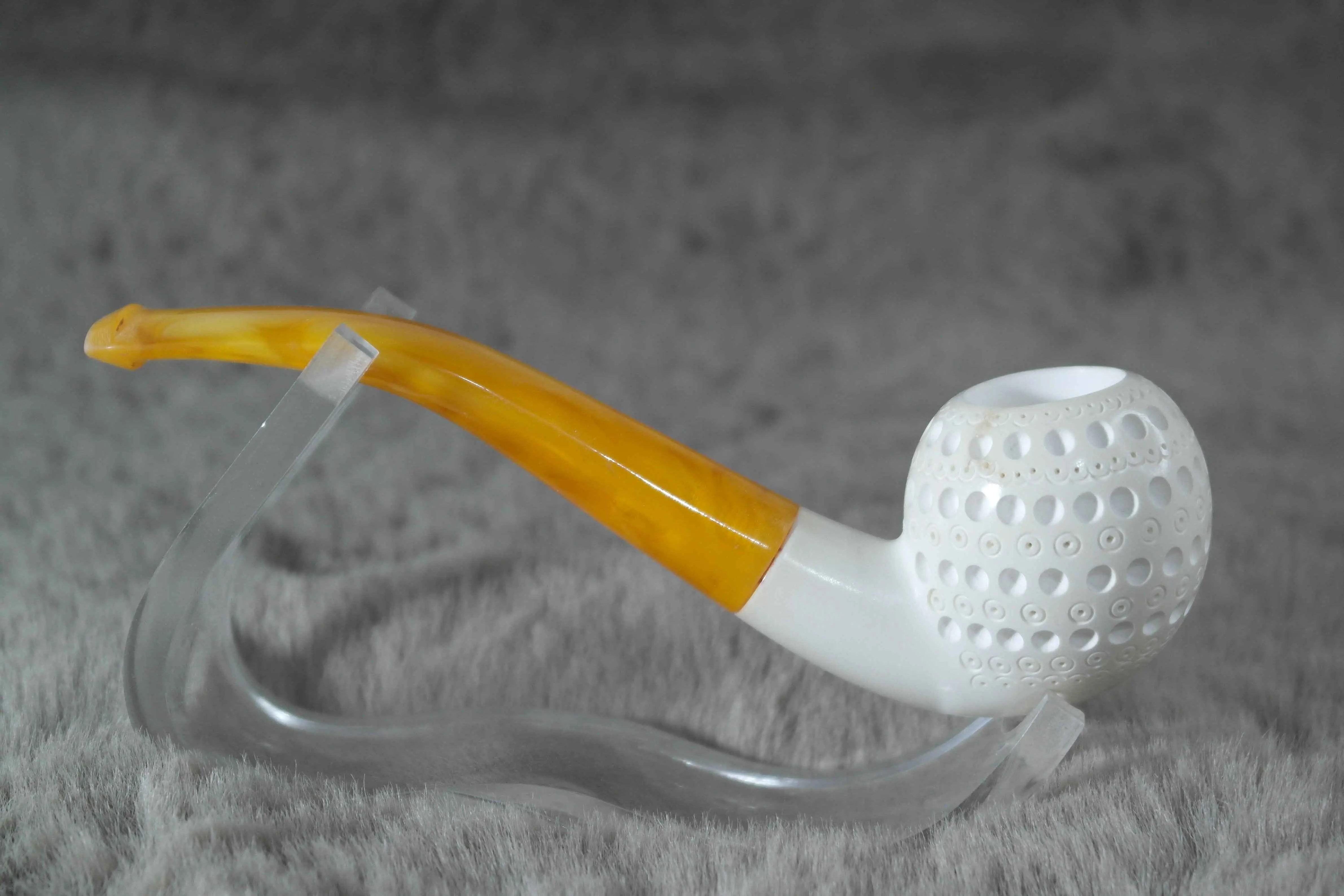 Handmade Block Meerschaum Pipe