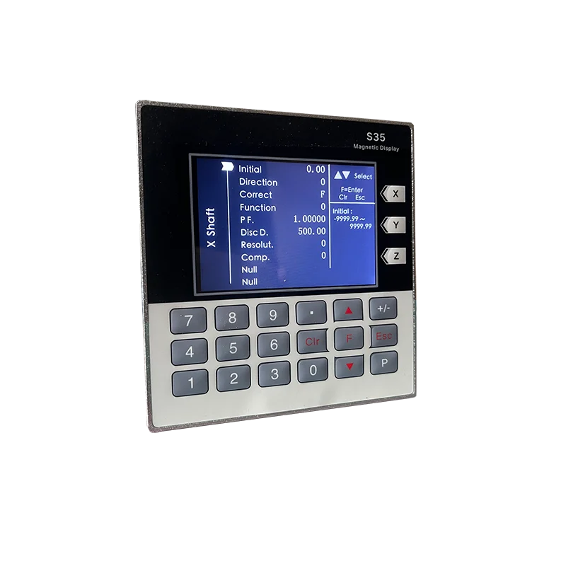 Mini tTtl Readout Lcd Set Dro Magnetic 2 Axis Sino Optical Lathe Electronic Linear  Scales Digital Measuring