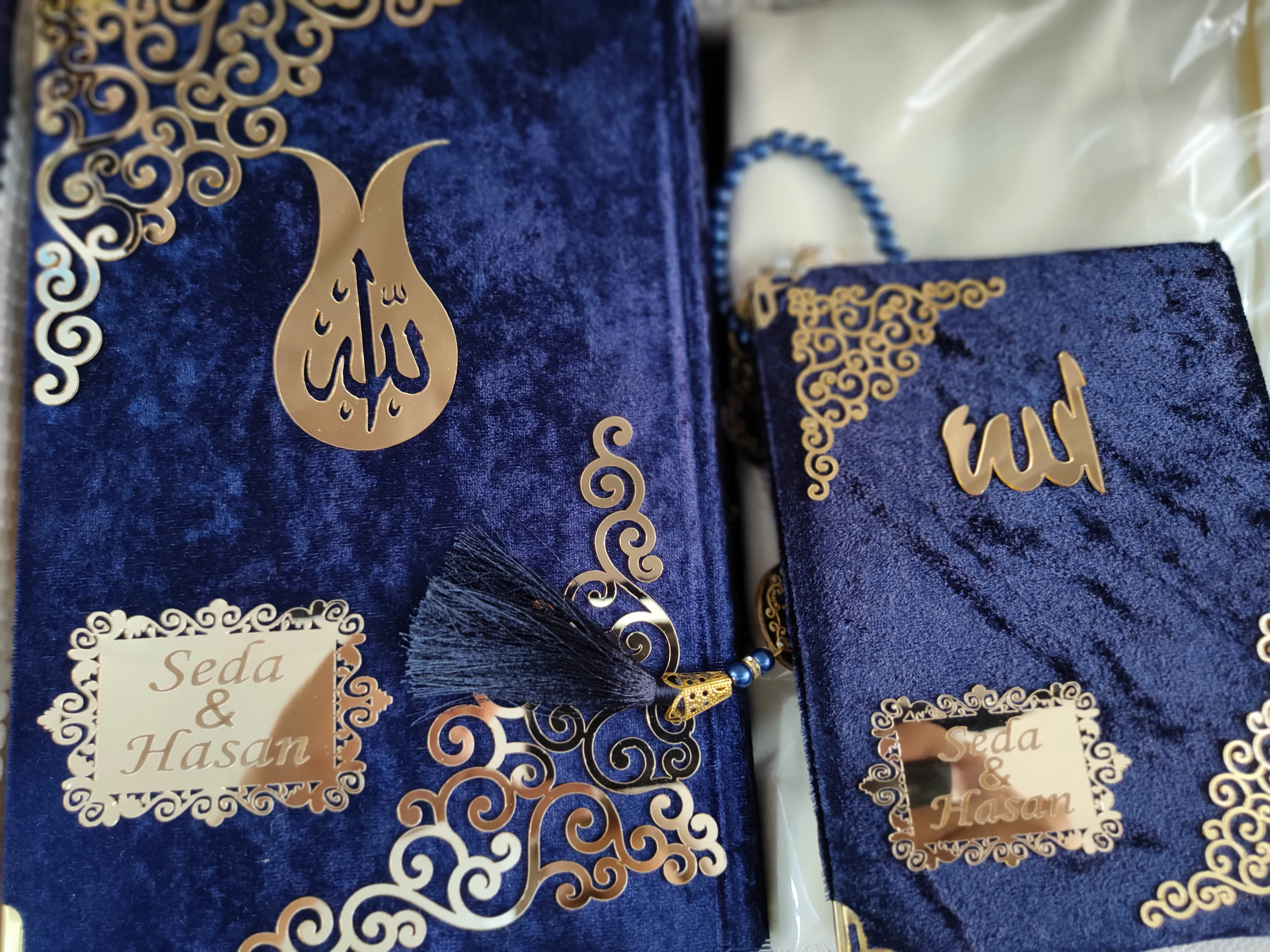 Quran Set  Personalized Islamic Gift Set Quran Gift Quran Favors Gift For Muslims Quran Qift Set Muslim Tasbeeh Beads