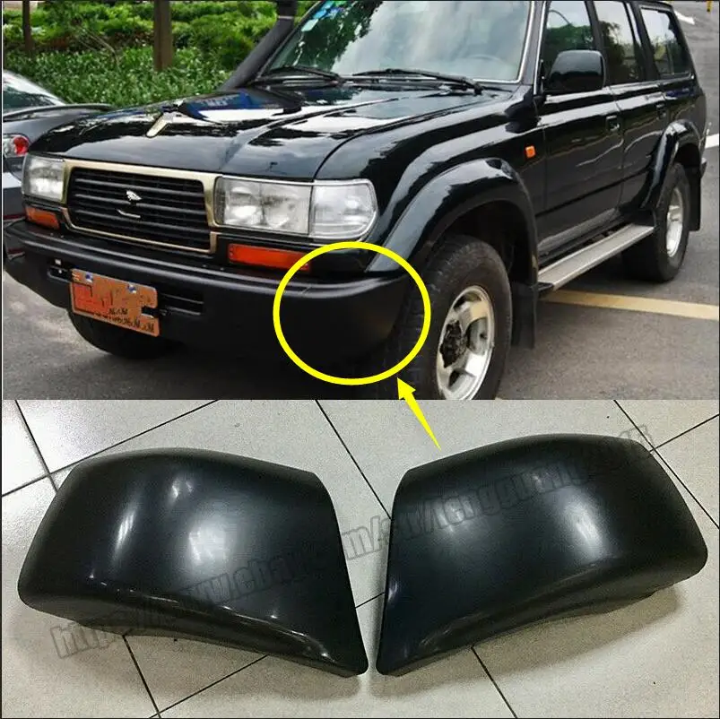 

For Toyota Land Cruiser 80 LC80 4500 FZJ80 1991 1992 1993 1994 1995 1996 1997 FRONT BUMPER END CAPS