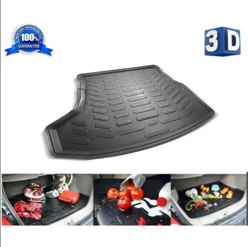 Fit for HONDA CRV 4X4 SUV 2002-2006, Rear Liner Rubber 3D Cargo Trunk Mat-Clean Love Car Accessories Body Kit Wings Ornament