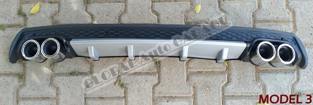 For Seat Leon Mk1 Dıffuser 1999-2006 Rear Bumper Extension Attachment Car Styling Auto Universal Sill Spilitter Accessory Lip