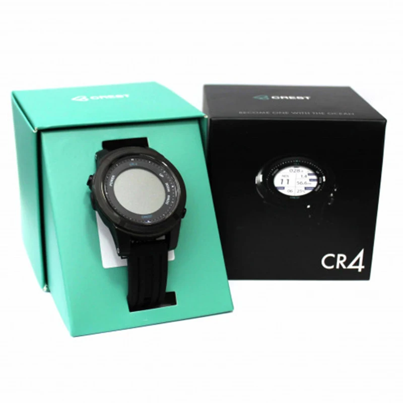 Crest CR4 Scuba Diving Computer Freediving Computer Smart Dive Watch 100 Meter Depth Nitrox Diving Equipment
